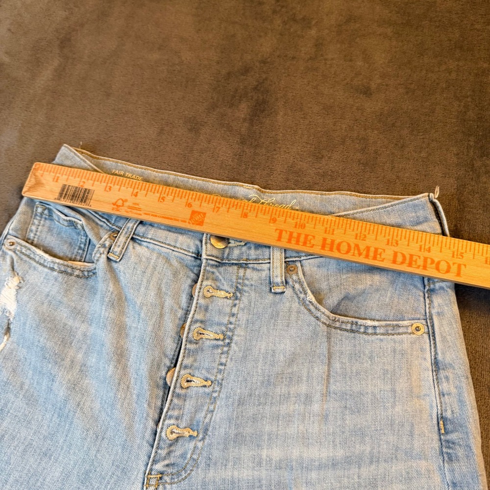 Universal Thread High Rise Button Fly Vintage Str… - image 8